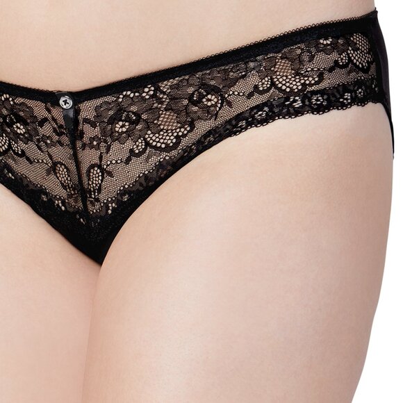 Set of 3! Panties Large Briefs Bramour Nolita L FITS 29-30" Waist Low Cut Black - Picture 16 of 16